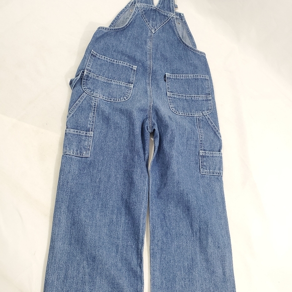 Lakin McKey L*M Bib Overalls Blue Denim Unisex Boy - Picture 6 of 15